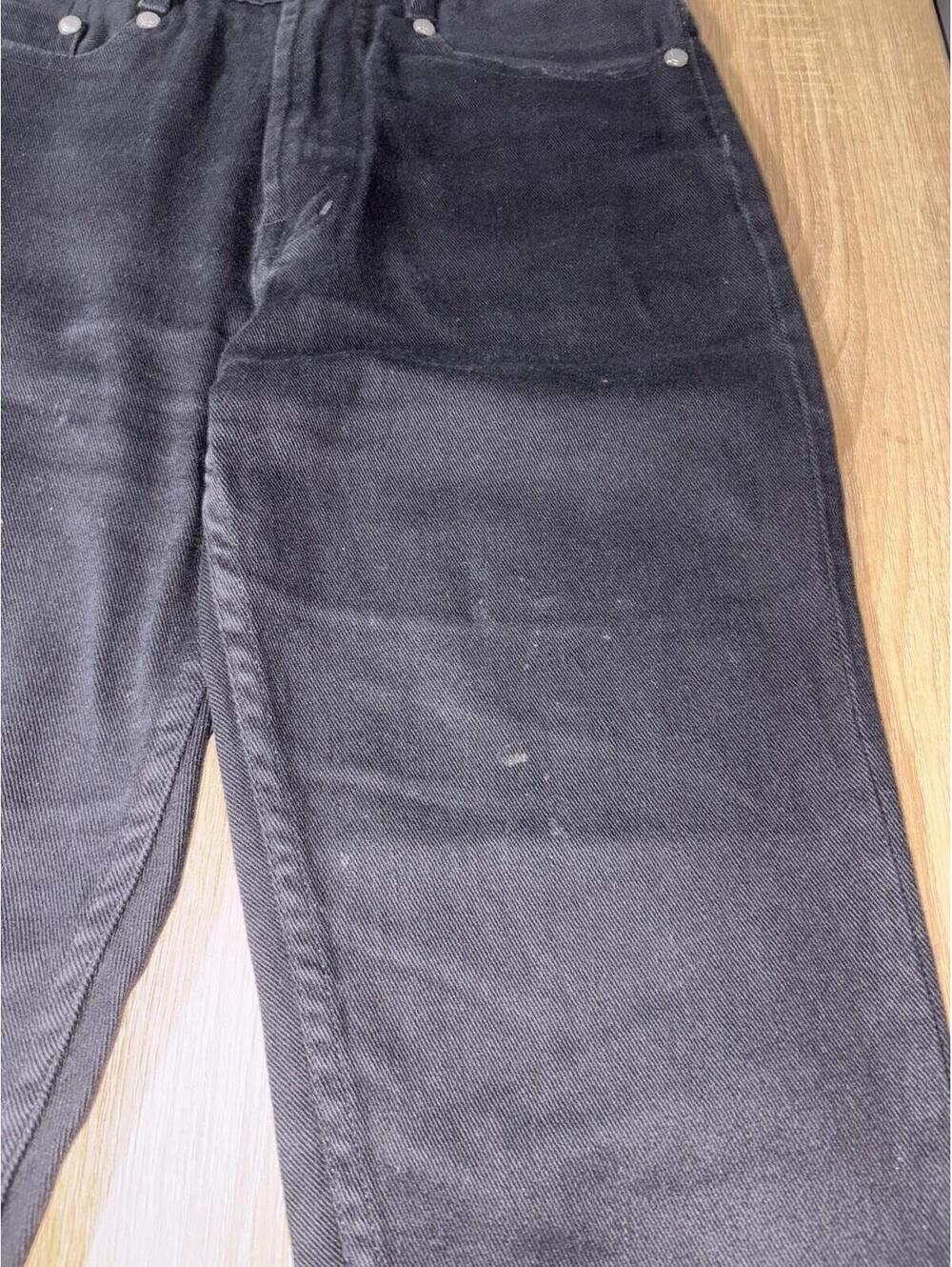 Y2K Rare Versace Jeans Couture Black Pants Medusa Logo sz 29x32 Vintage - Picture 4 of 9